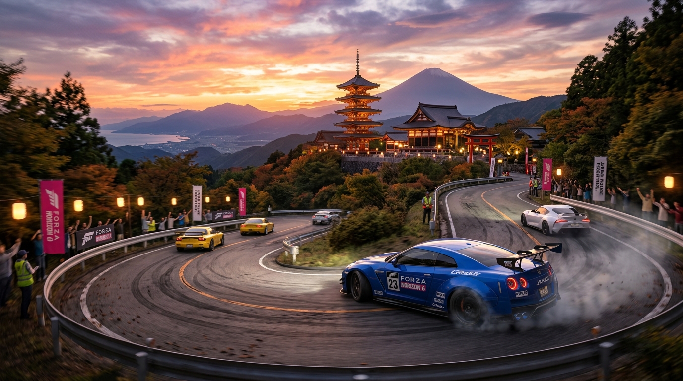 Forza Horizon 6 Japan setting