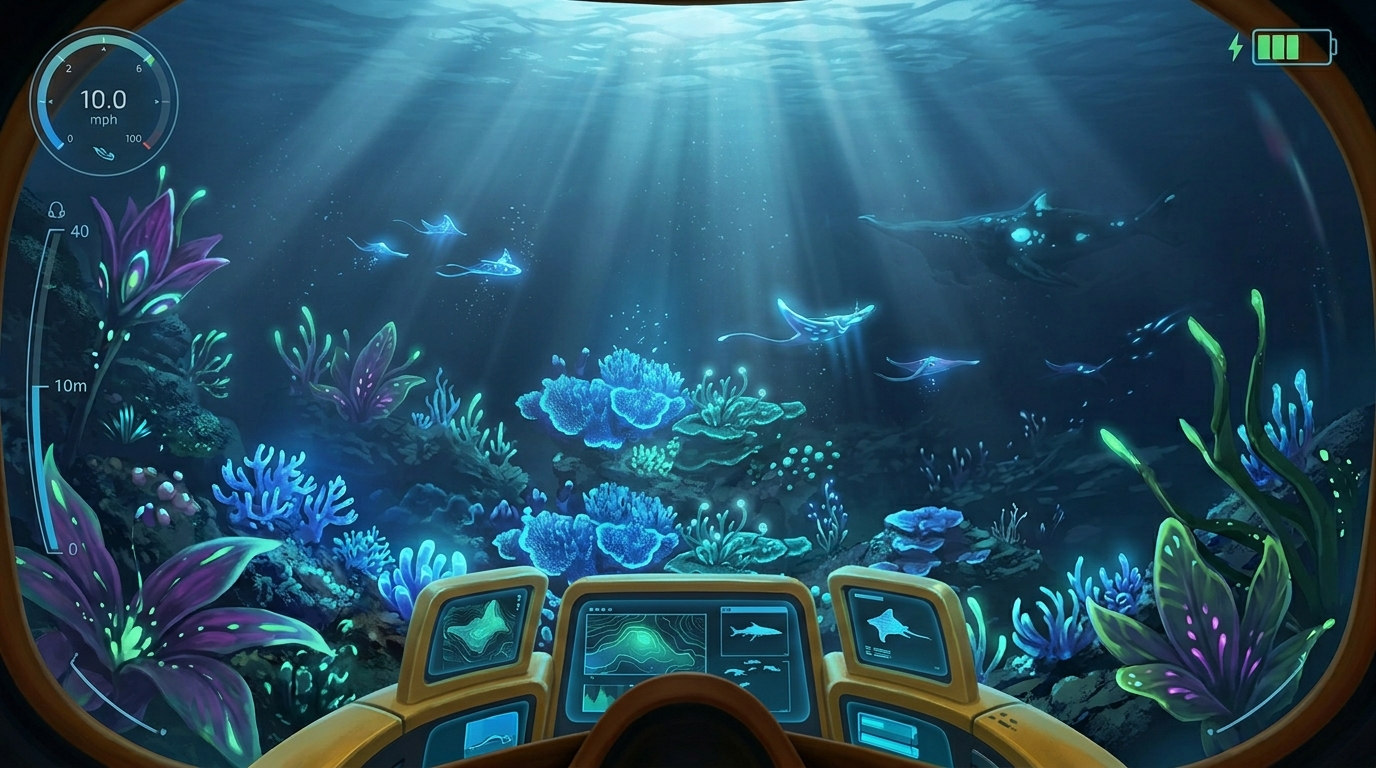 Subnautica 2 Tadpole vehicle